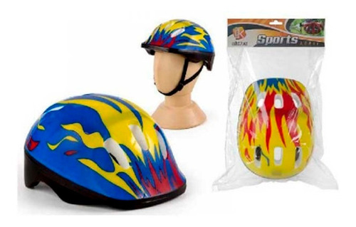 Casco Infantil Colores Alegres Protección 