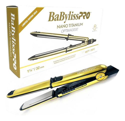 Babylisspro Plancha Nano Titanium Optima 3000 Gold