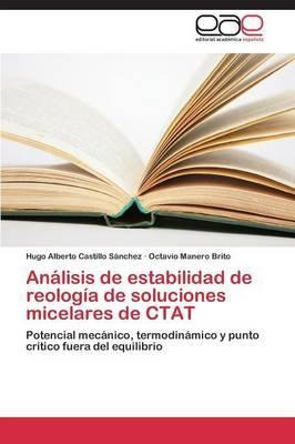 Libro Analisis De Estabilidad De Reologia De Soluciones M...