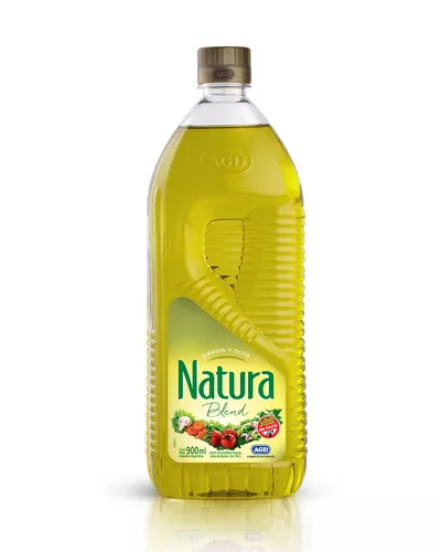 Aceite blend girasol y oliva Natura botella900 ml