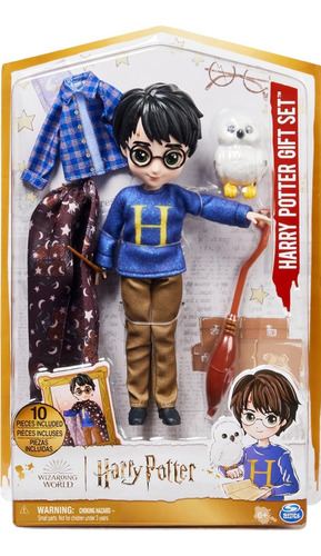 Set 3 Muñecos Saga Harry Potter Wizarding World