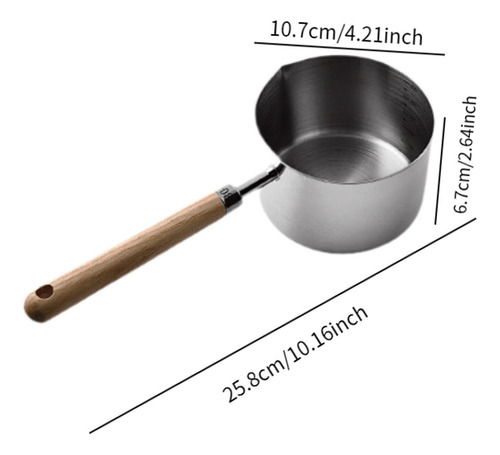 Mini Sartén Para , Olla Para Desayuno, Olla Multiusos 500ml