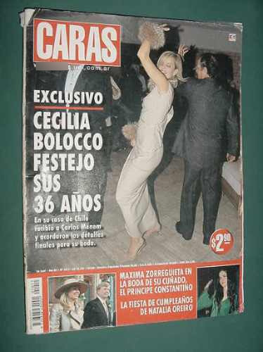 Revista Caras 1011 Natalia Oreiro Shakira As Meninas Bolocco