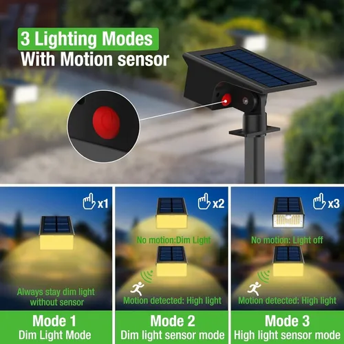 Luces Solares Nipify 6 Paquete 62 Led Sensor Movimiento