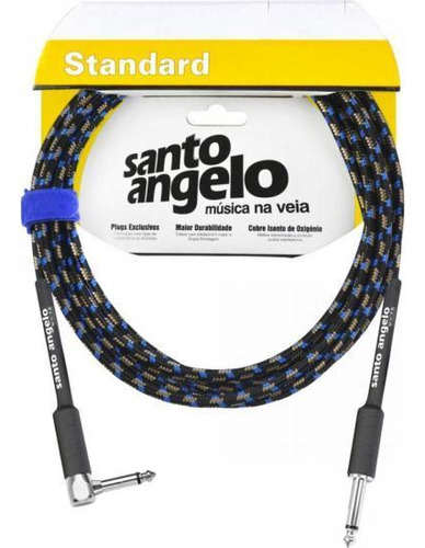 Cabo Santo Angelo Angel Textil Ltx P10xp10 20ft Plug L 6,10m