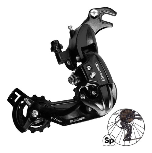 Cambio Trasero Shimano Rd-ty300 Con Pata 6-7 Pasos