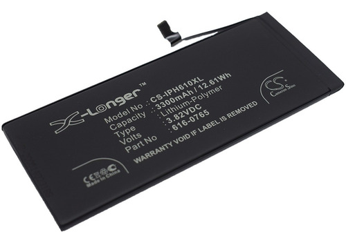 Bateria Para iPhone 6 Plus 3300 Mah Cameron Sino Extra Carga