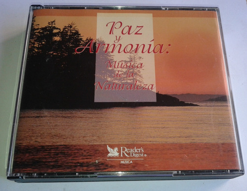 Paz Y Armonia Musica De La Naturaleza 4 Cds  Reader S Digest