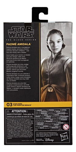 Figura De Acción Padmé Amidala Star Wars The Black Series