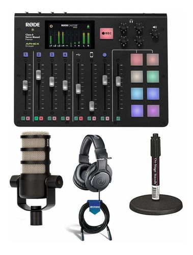 Rode Rodecaster Pro Consola Produccion Integrada Podcast