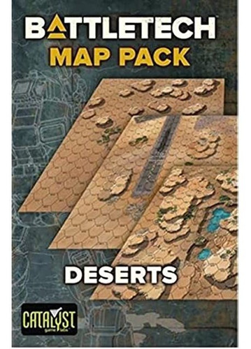 Catalyst Game Labs Battletech: Paquete De Mapas - Desiertos