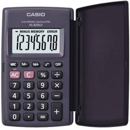 Calculadora Casio Portátil Hl-820lv  8 Dígitos *itech