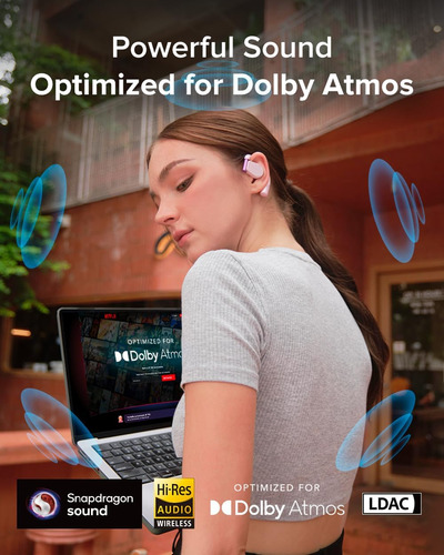 Auriculares Cleer Arc 3 - Dolby Audio, 50hr Batería, Bluetoo