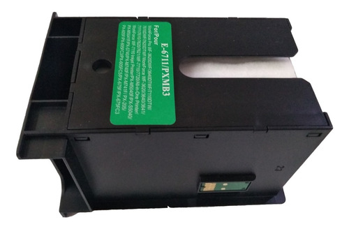 Caja Mantenimiento Compatible Epson T6711 Wf7620 3640 3641