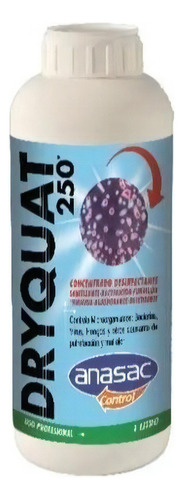Anasac Dryquat 1 Litro Amonio Cuaternario Desinfectante. Np