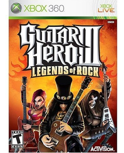 Guitar Hero Iii Legends Of Rock / Xbox360 / *gmsvgspcs* (Reacondicionado)