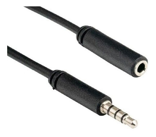 Cable Extensión Auriculares Con Micrófono 4 Polos  3 Líneas