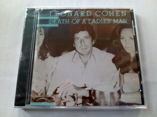 Leonard Cohen · Death Of A Ladies Man · Cd Importado Nuevo