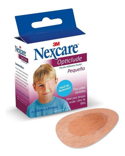 Nexcare Parche Oculares Opticlude Pediátrico X 5 Unidades