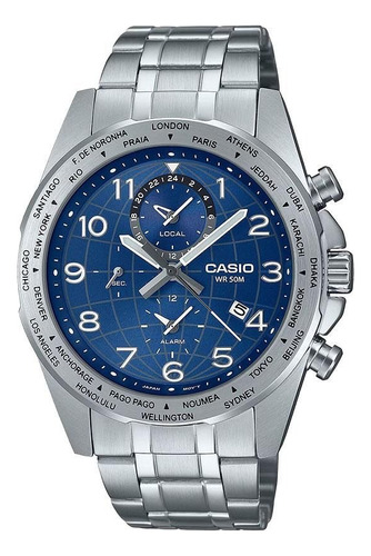 Reloj Casio Mtp-w500d-2a Agente Of Local Barrio Belgrano