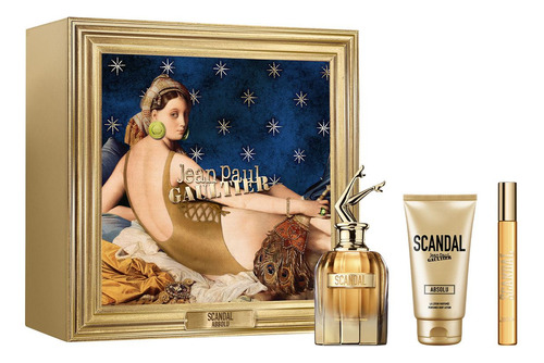 Set Jean Paul Gaultier Scandal Absolu 80ml Edp Dama