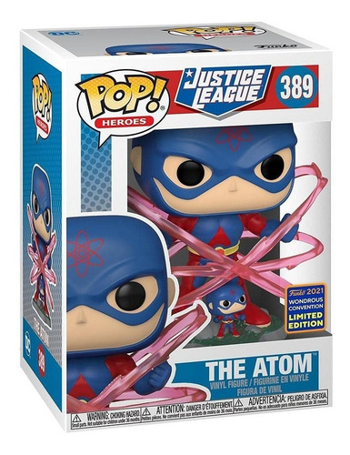Imagen 1 de 1 de Funko Pop Heroes Dc The Atom 2021 Wondrous Convention