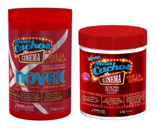 Novex Cachos De Cinema Kit X 2 Cpp T