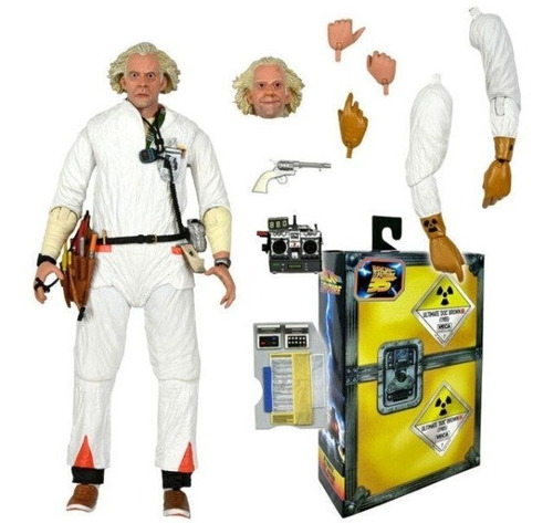 Figura Doc Brown Ultimate Volver Al Futuro Neca