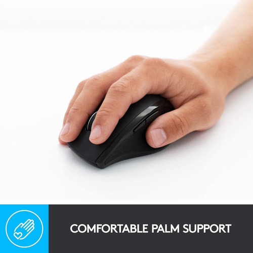 Ratón Inalámbrico Logitech M705, Ergonómico, 1000 Dpi