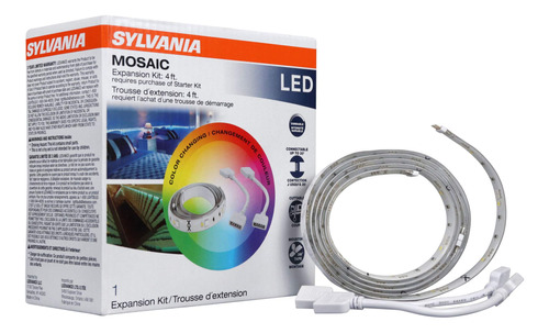 Sylvania - Tira De Luz Led Con Mando A Distancia, Kit Para P