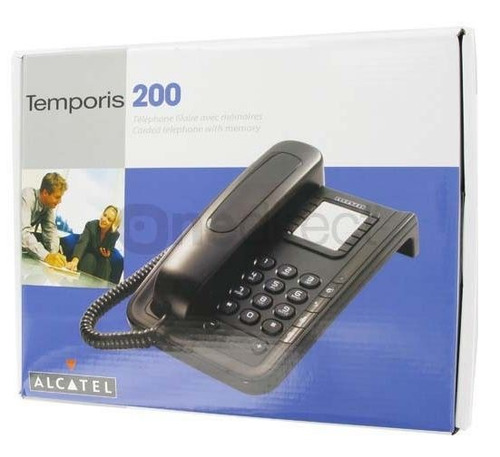 Telefono Alcatel Temporis 200 Negro
