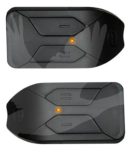 2 Controles Remotos Ppa Tok 433mhz Motor Portão Eletrônico Cor Ppa Tok Preto
