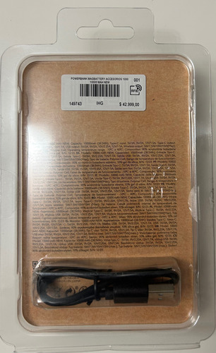 Power Bank Magbattery Magasafe 10.000 Mah Sin Uso Negro