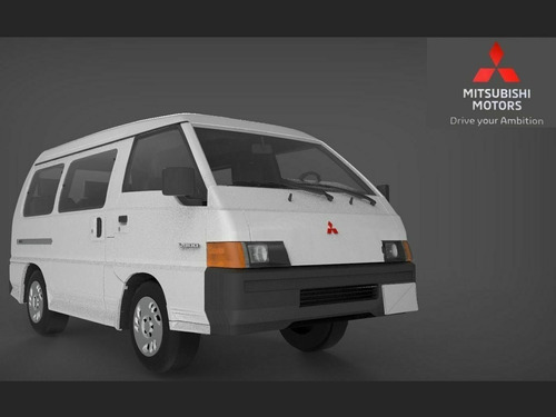 Mitsubishi L300-delica 4x4 1-10 Modelo De Mod- Escultura