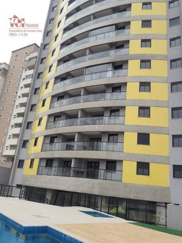 Imagem 1 de 12 de Apartamento Com 3 Dormitórios À Venda, 90 M² Por R$ 690.000,00 - Vila Assunção - Santo André/sp - Ap3206