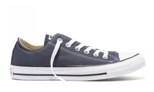 pelo colegio Tesoro Tenis Converse Navy Azul Original Hombre Y Mujer