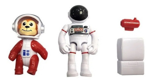 Astronimais E Astronauta Missao Marte Macaco Fun F00817