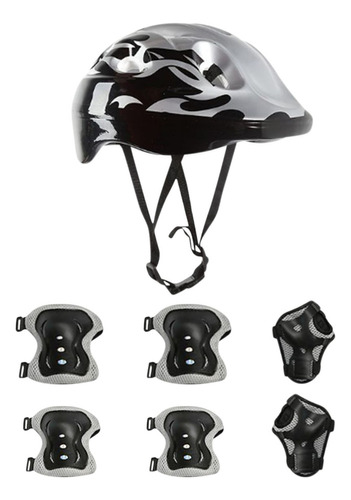 Casco, Rodillera, Codera, Bicicleta De Ciclismo, Skate, Prot