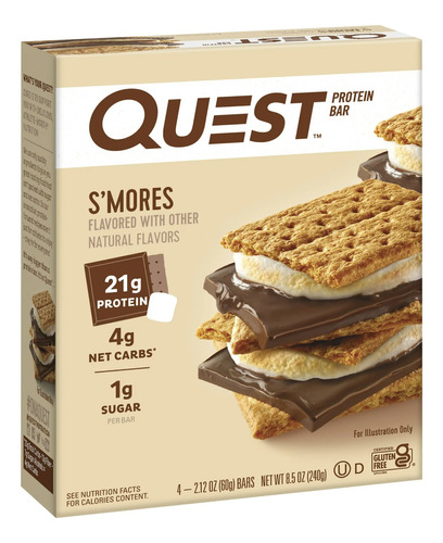 Quest Protein Bar S'more 4 Pz