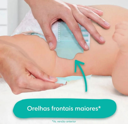 Fraldas Pampers Confort Sec Xxg 148 U Gênero Sem Gênero