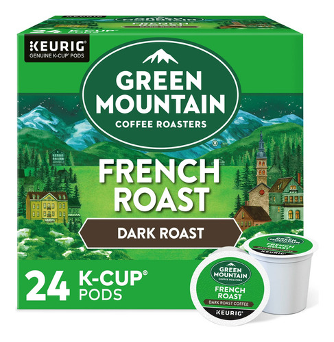 Green Mountain 24 K-cups French Roast Dark Roast