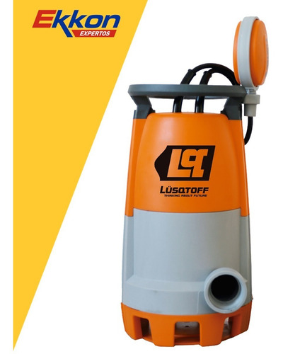 Imagen 3 de 9 de Bomba Sum Plas 3 En 1 Agua Turbia 0.33 Hp Lusqtoff (llp-250)