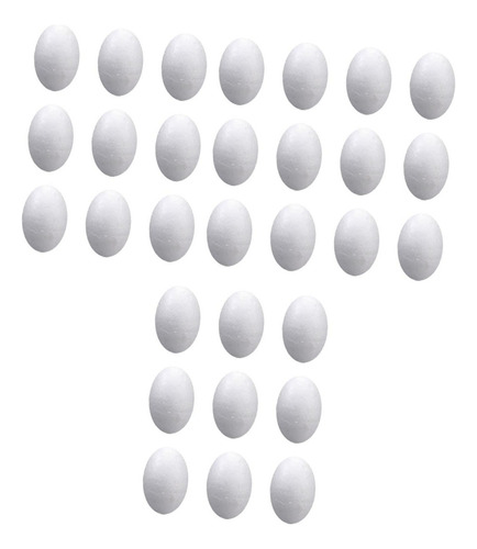 Yo Huevos De Espuma Huevos De Poliestireno 30 Piezas 6 Cm