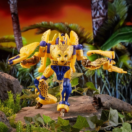 Juguete Beast Wars Transformers Cheetor Deluxe Kenner Retro