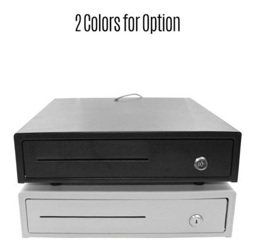 Cash Drawer Slim Interfaz Rj11 2 Llaves 5 Efectivo 5 Monedas