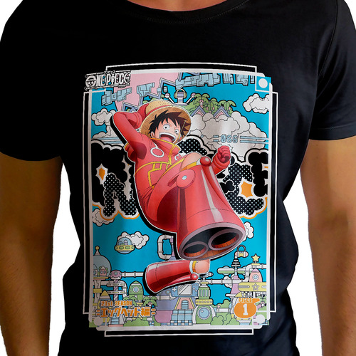 Playera One Piece Anime Luffy Zoro 31 - 46