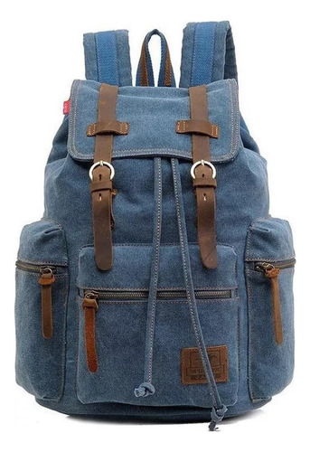 Mochila Para Hombre Táctica Militar Deportiva Escolar Retro