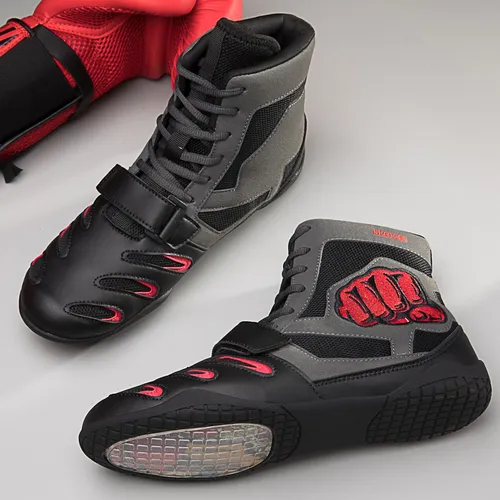 L Zapatos De Boxeo Profesionales Y Botas De Lucha Libre