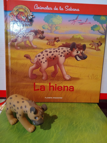 Libro Animales De La Sabana  Libro + Animales La Hiena