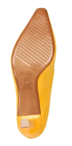 Scarpin 2025 mostarda vizzano